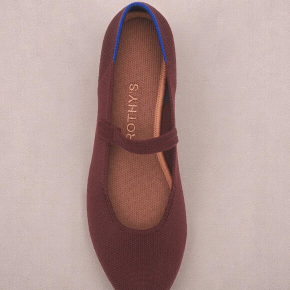 Rothy's The Square Mary Jane (Woman's 8M) SYRAH, New in Box - Picture 14 of 16